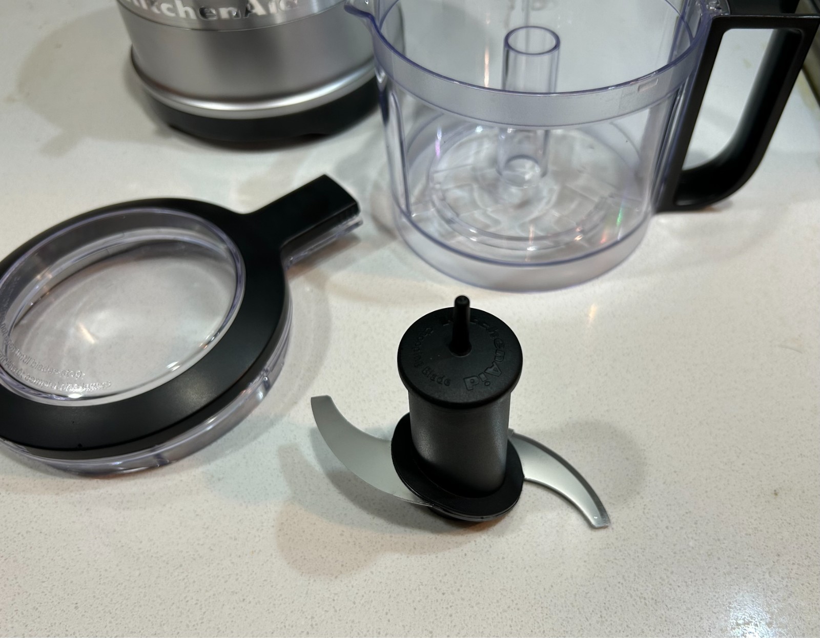 KitchenAid 3.5 Cup Mini Food Processor – KFC3516 – Light Silver: 2-Speed Chopper