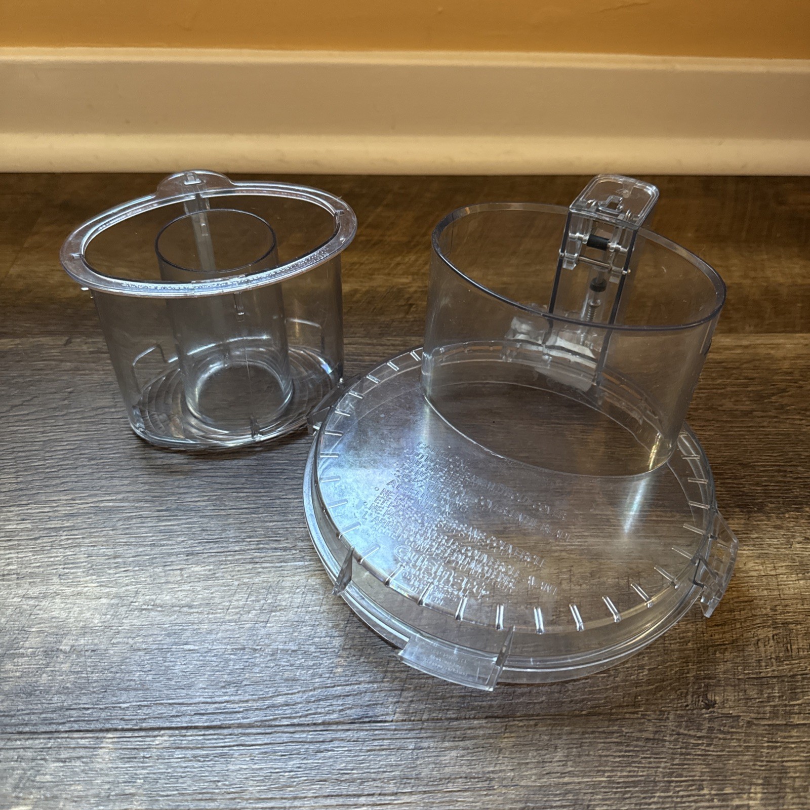 Cuisinart DFP-14N Custom 14 Food Processor Work Bowl Lid + Chute DLC-2014-PT1