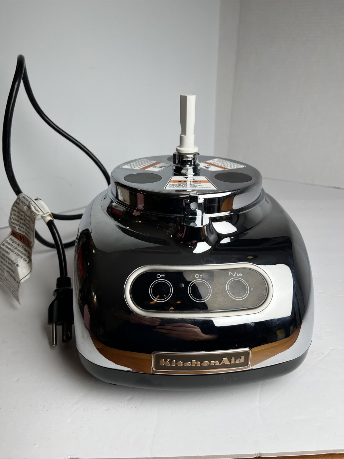 KitchenAid KFP740CR0 Food Processor Base Motor Only Chrome – TESTED & WORKS