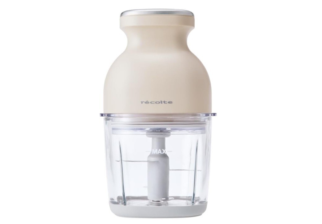 Recolte Cordless Capsule Cutter Bonne RCP-7 Cream White 8 Functional New