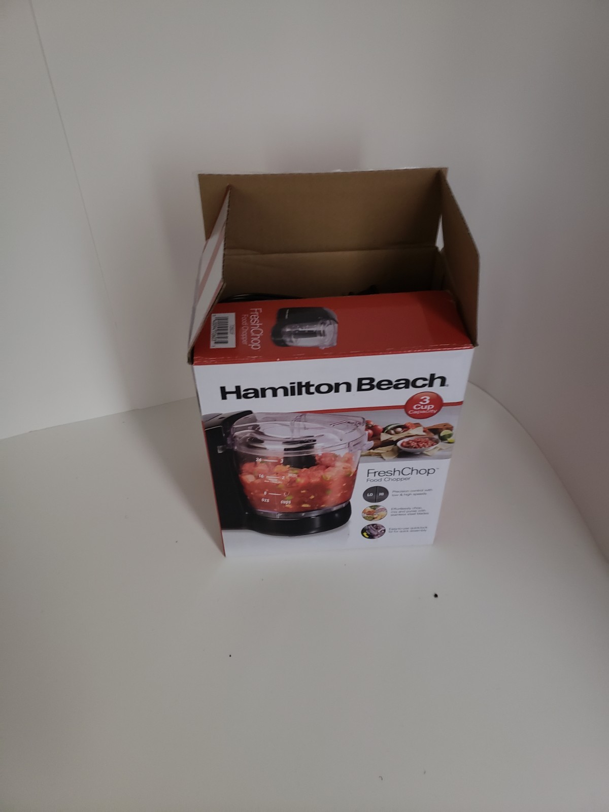 Hamilton Beach Fresh Chop Mini Food Processor NIB Dishwasher Safe Mixer Unused