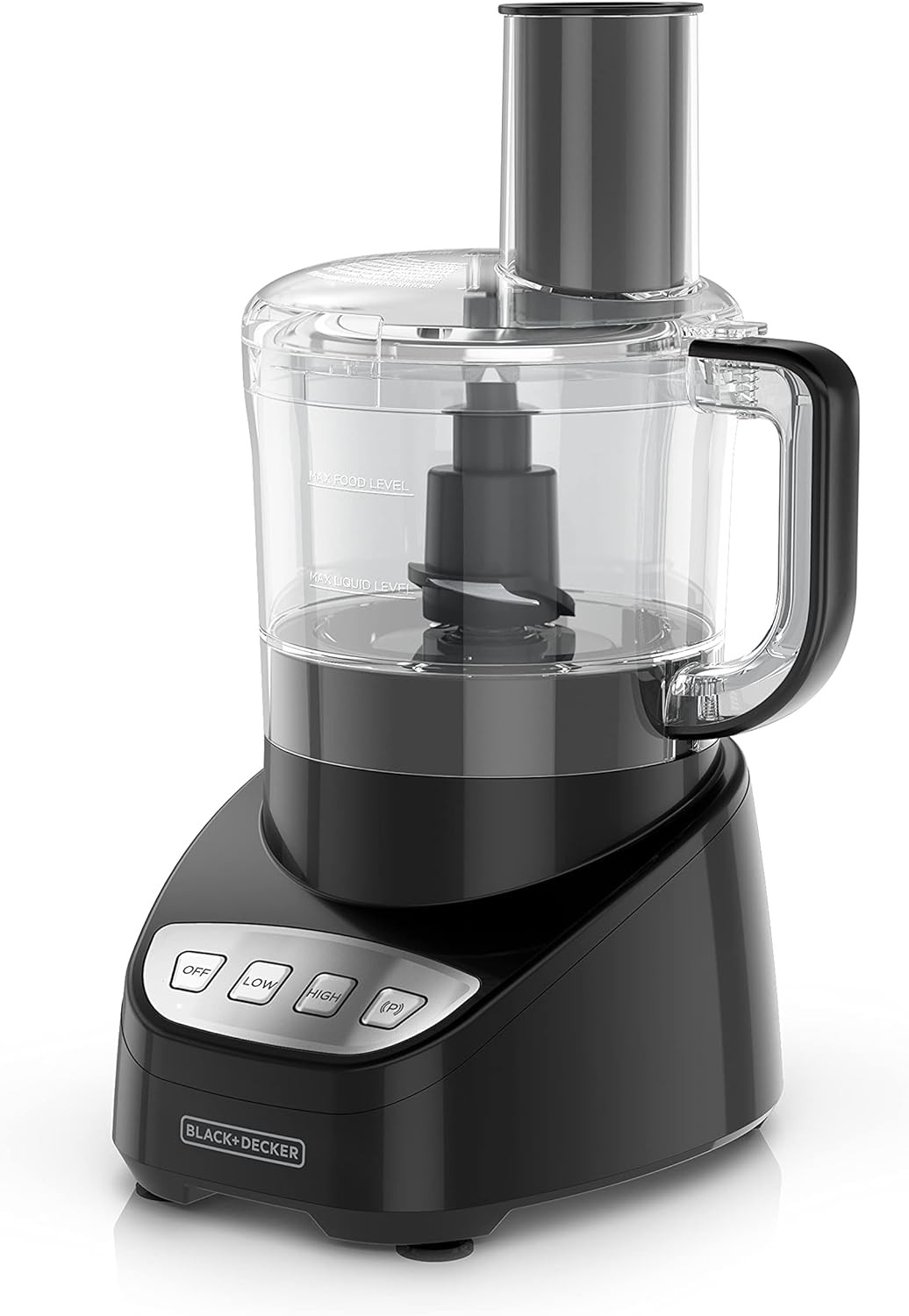 8-Cup Food Processor, Easy Assembly, Stainless Steel S-Blade, Shred, Slice, Chop