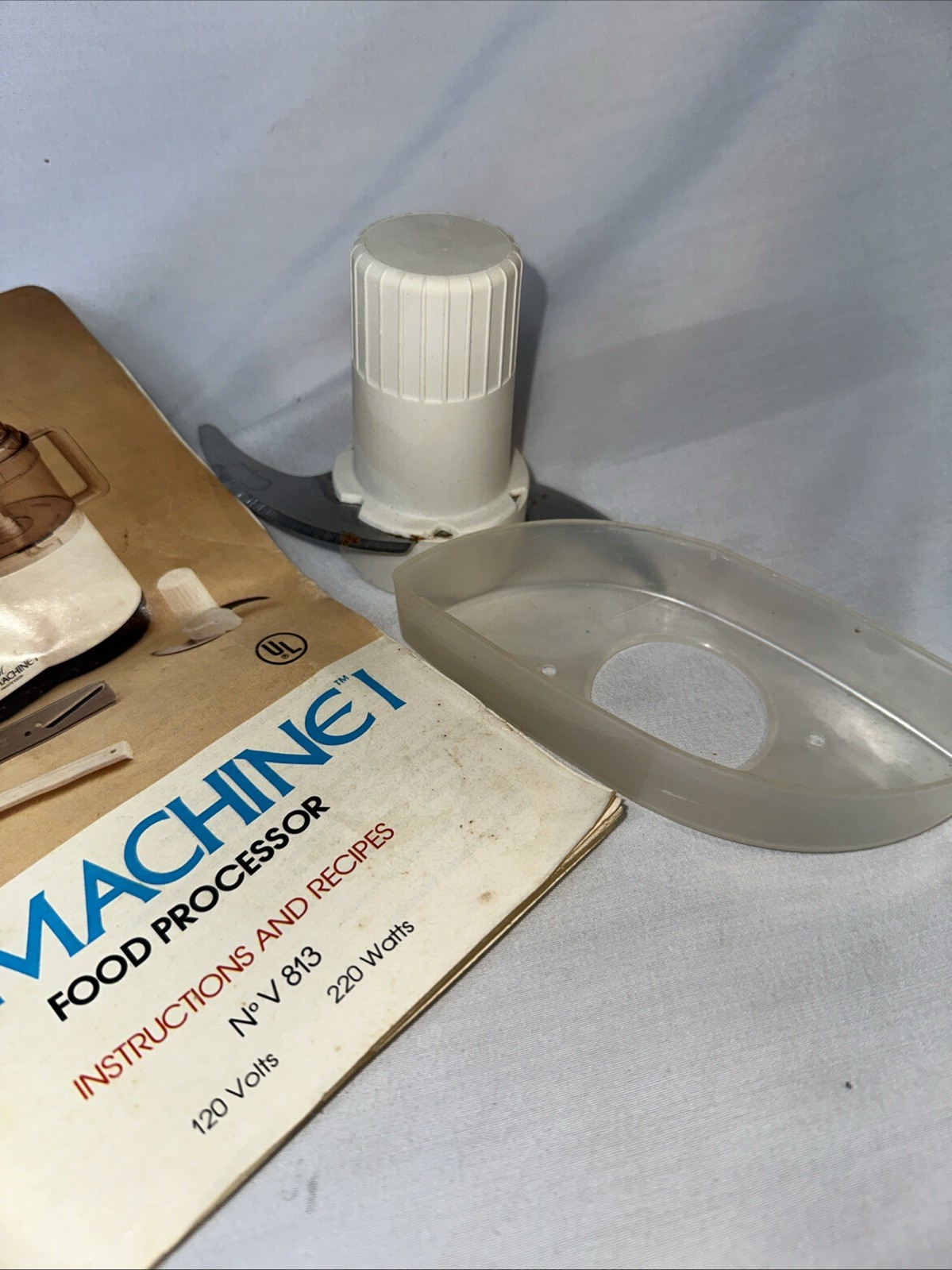 Regal La Machine 1 V813 CHOPPING BLADE and Storage piece Only Part Replacement
