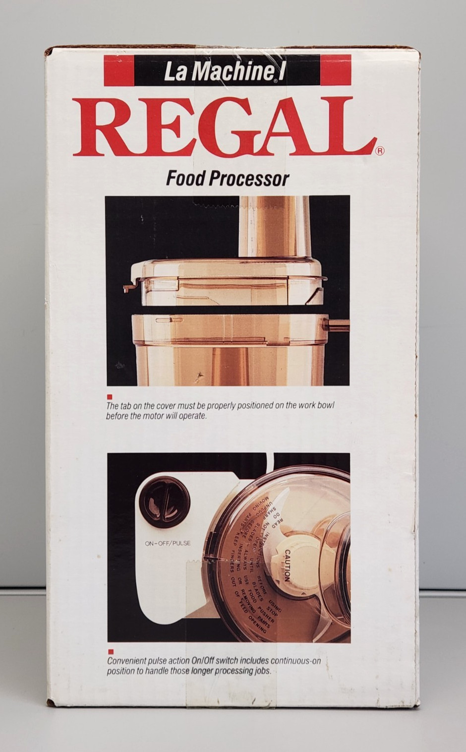 Vintage Regal La Machine 1 Food Processor No. V813, NEW Factory Sealed
