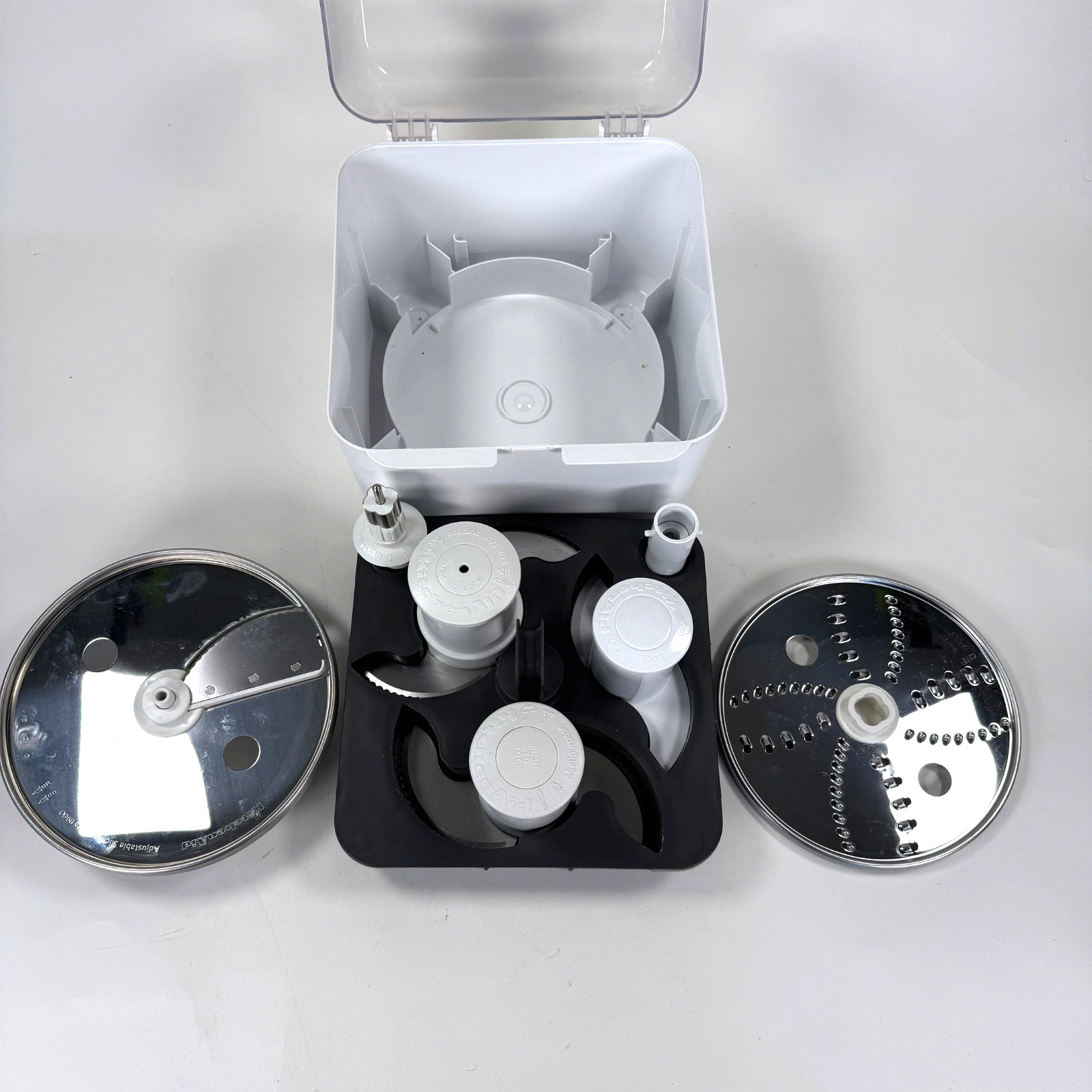KitchenAid Food Processor Attachments Blades w/ Storage Box For KFP1333 KFP1344