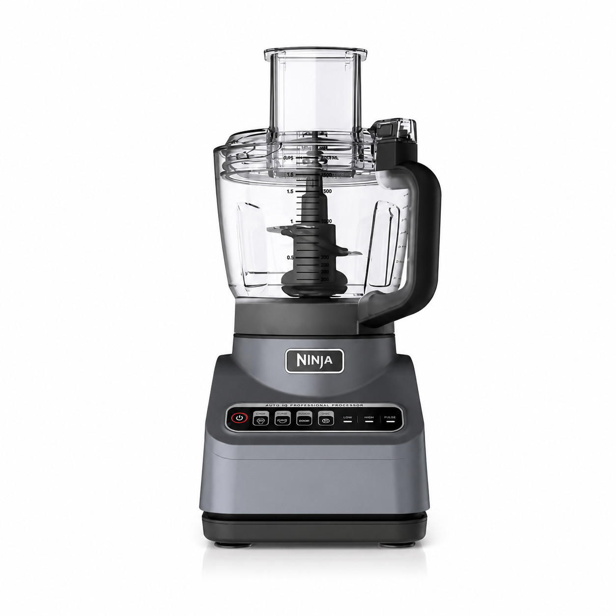 Ninja BN601 9-Cup Food Processor 1000W Auto-iQ Chopper Silver