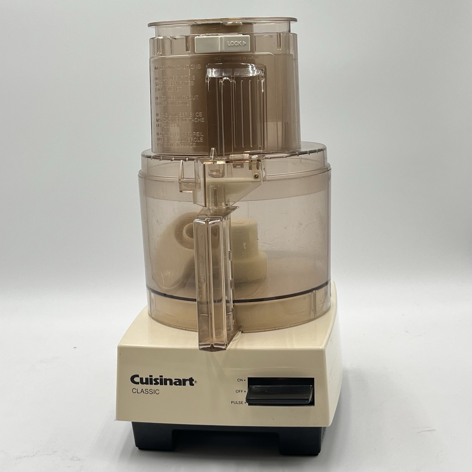 Cuisinart DLC-10C Plus Pro Classic Food Processor. Vintage