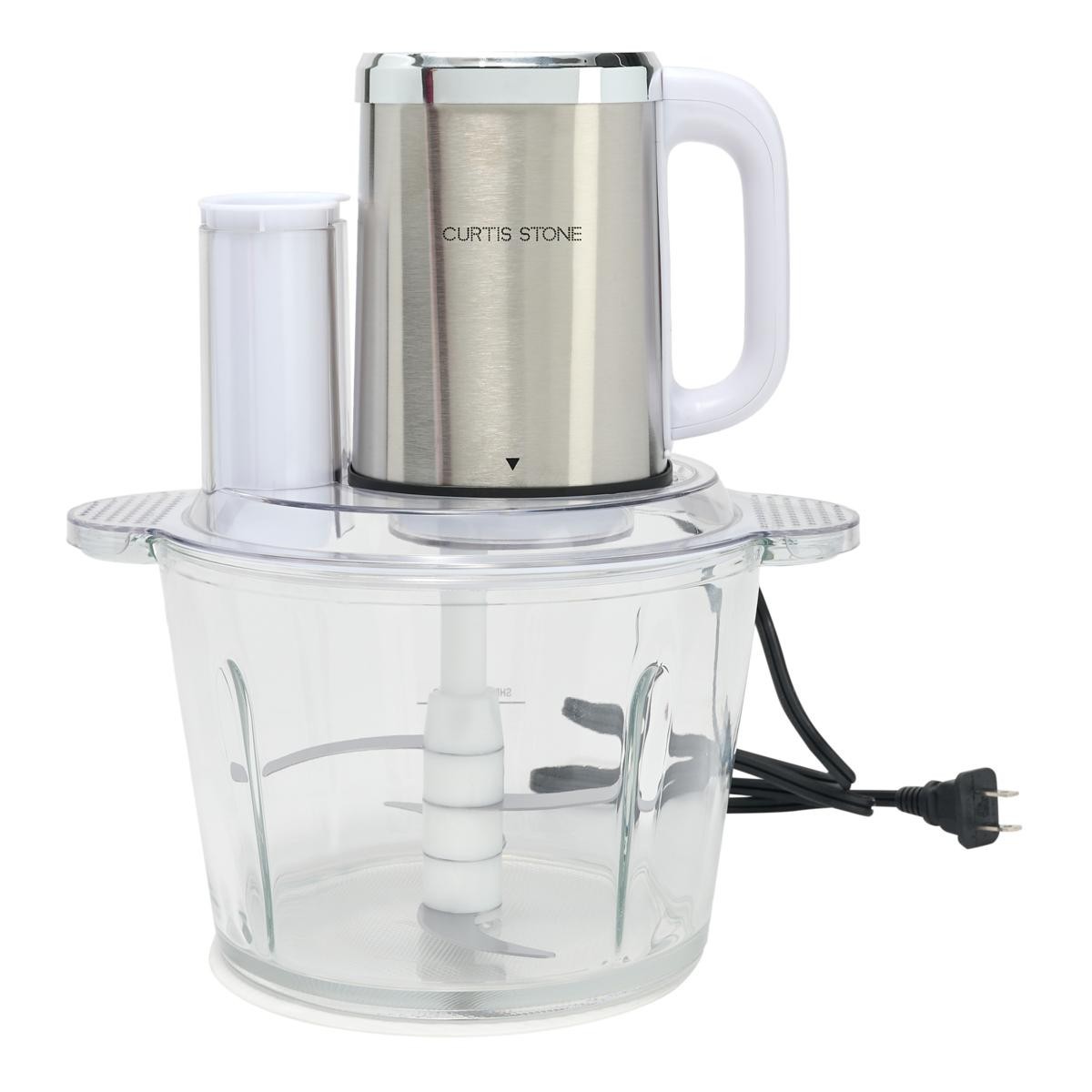 Curtis Stone 13-Cup Electric Chop Master Food Processor w/Blades White or BlacK