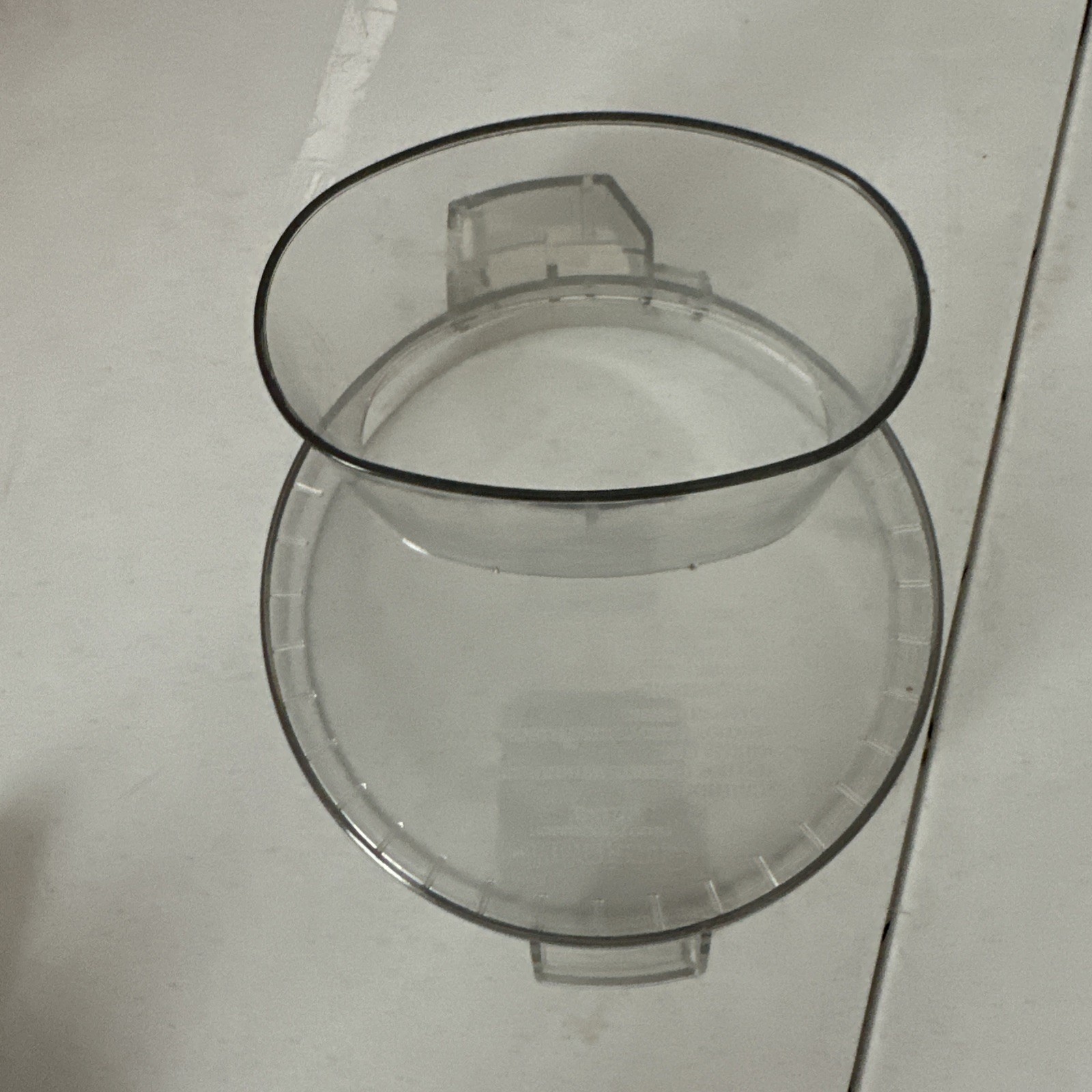 Cuisinart DLC-10 Food Processor Lid Chute Part DLC-117BGTX DLC-118BGTX No Pusher