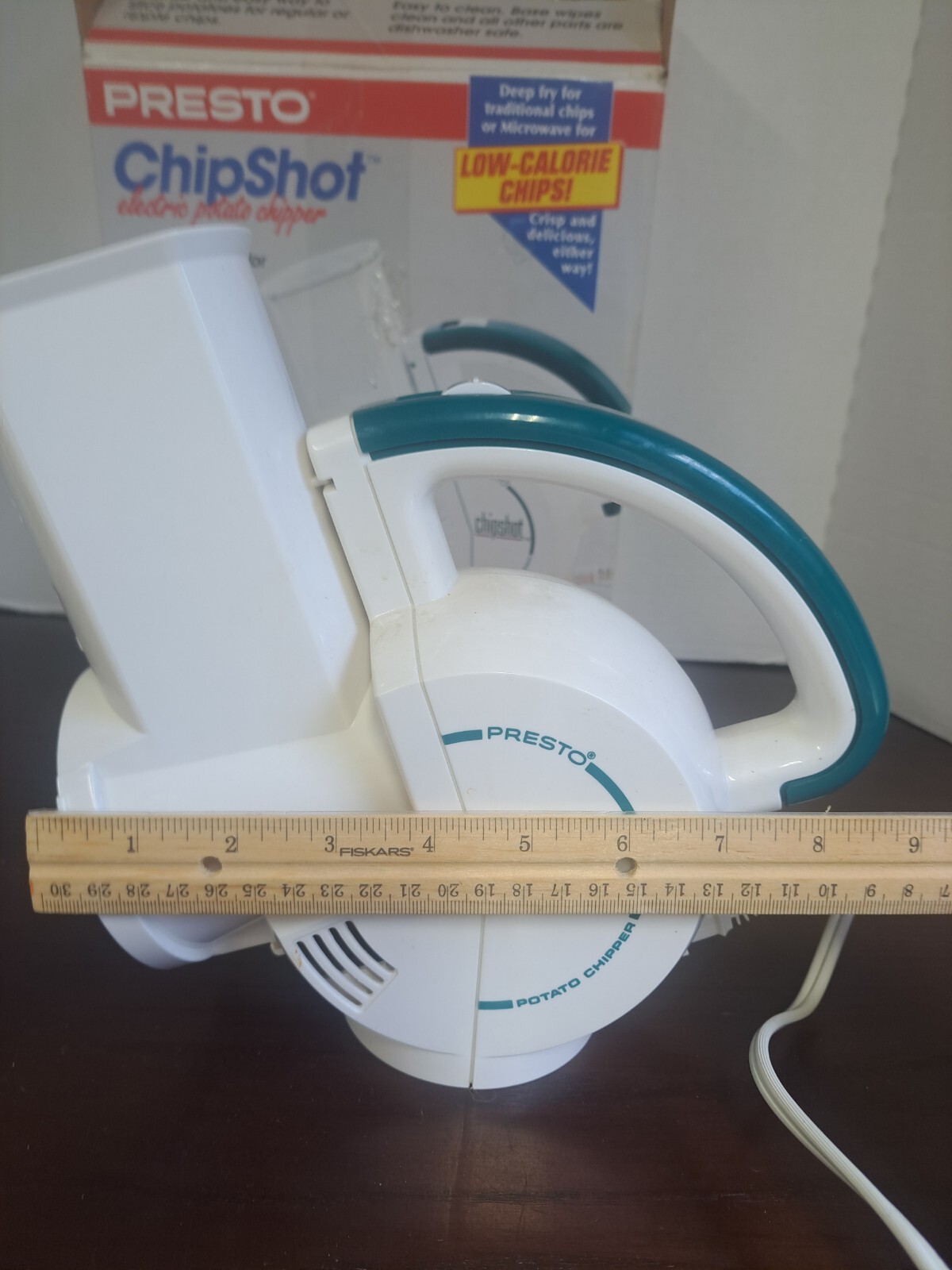Vintage 1993 Presto Chip Shot Electric Potato Chipper