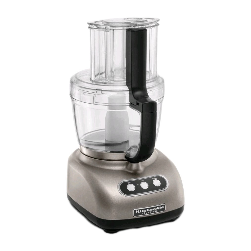 KitchenAid Architect 7-Cup Food Processor COMPLETE SET w/ Storage Case – Tested