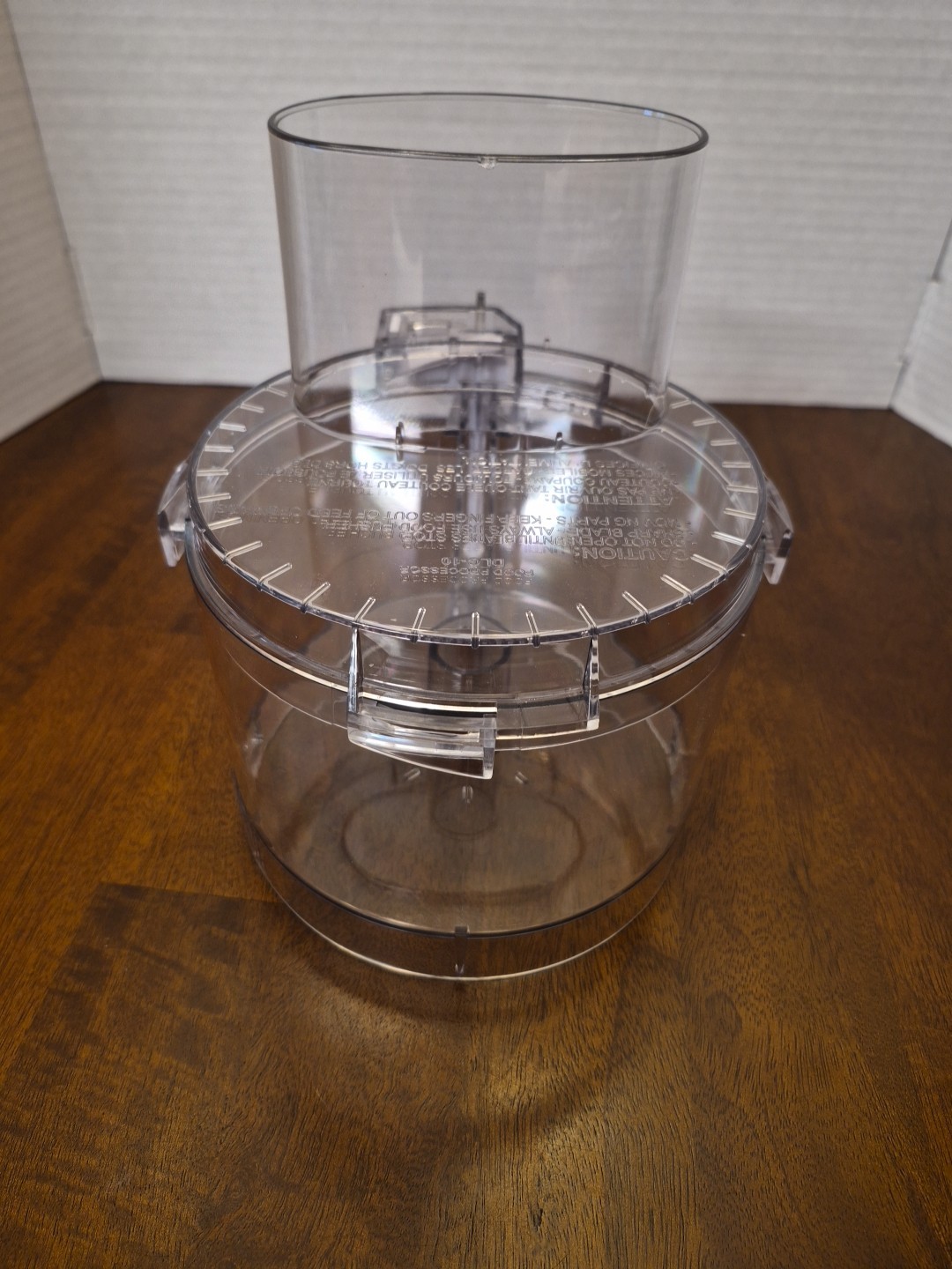 Cuisinart Food Processor DLC-10 Replacement Work Bowl And Lid. See Pics.