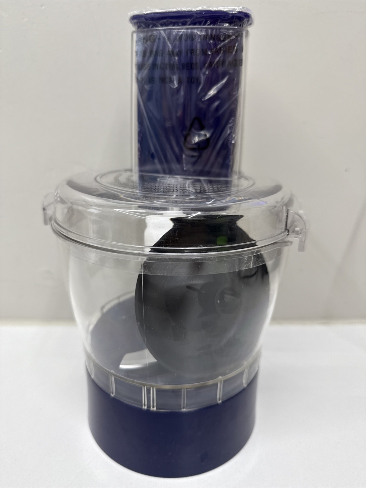 Bistro Collection Wolfgang Puck Model BBLFP001 Gearbox Bowl Lid Pusher Blue New