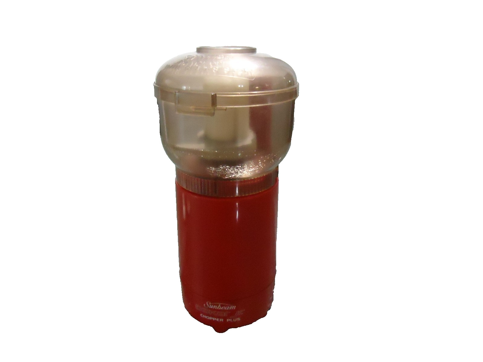 SUNBEAM OSKAR JR CHOPPER PLUS ELECTRIC FOOD CHOPPER 14137 RED ( rare ) ( o )