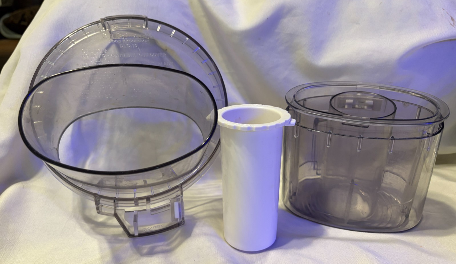 Cuisinart Pro Classic DLC-10 DLC-118BGTX 7 Cup Lid + Chute + Pusher