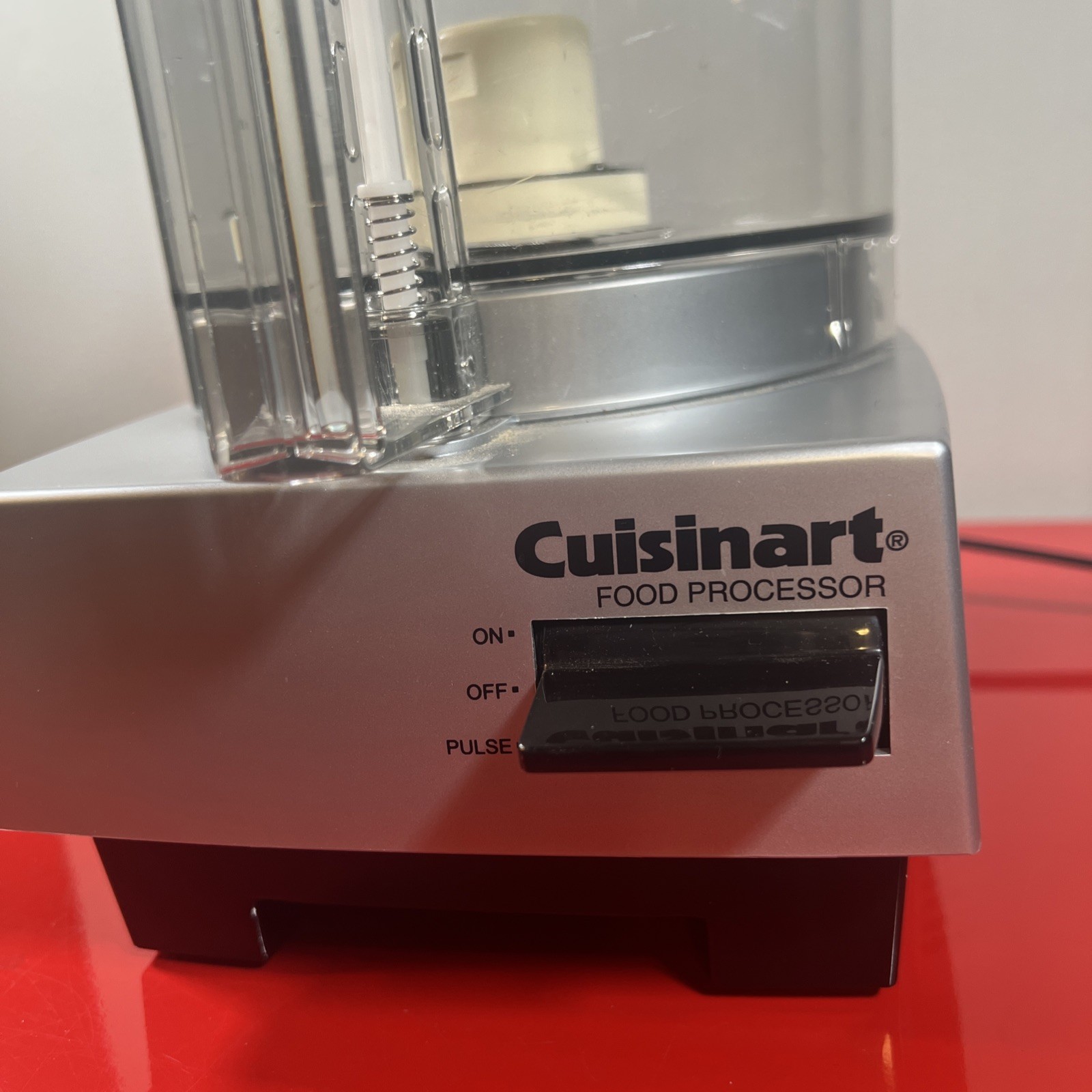 Cuisinart 7 Cup Food Processor Model DLC-5BC Brushed Chrome “Read”