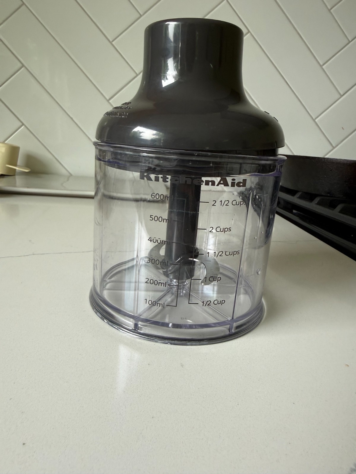 KitchenAid 2.5-Cup Food Chopper Blade Attachment (no immersion blender included)