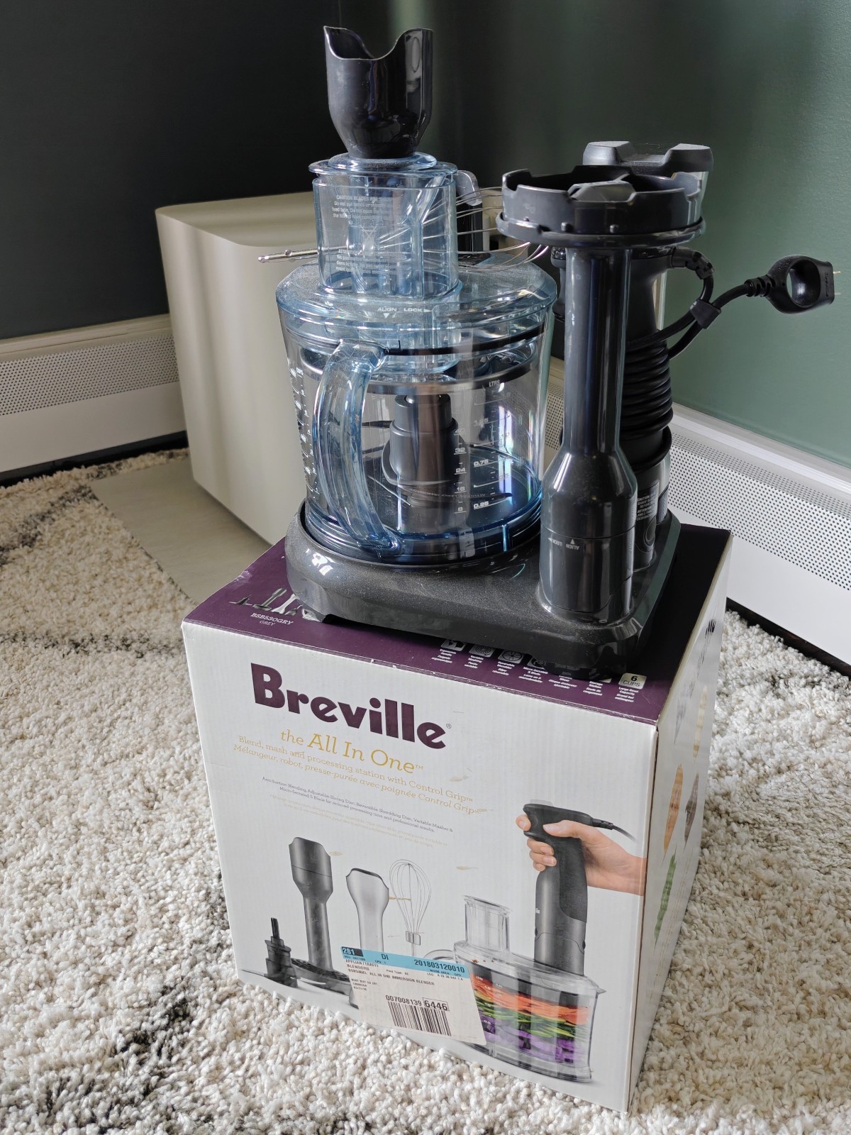 Breville BSB530XL All In One Processing Station and Immersion Blender