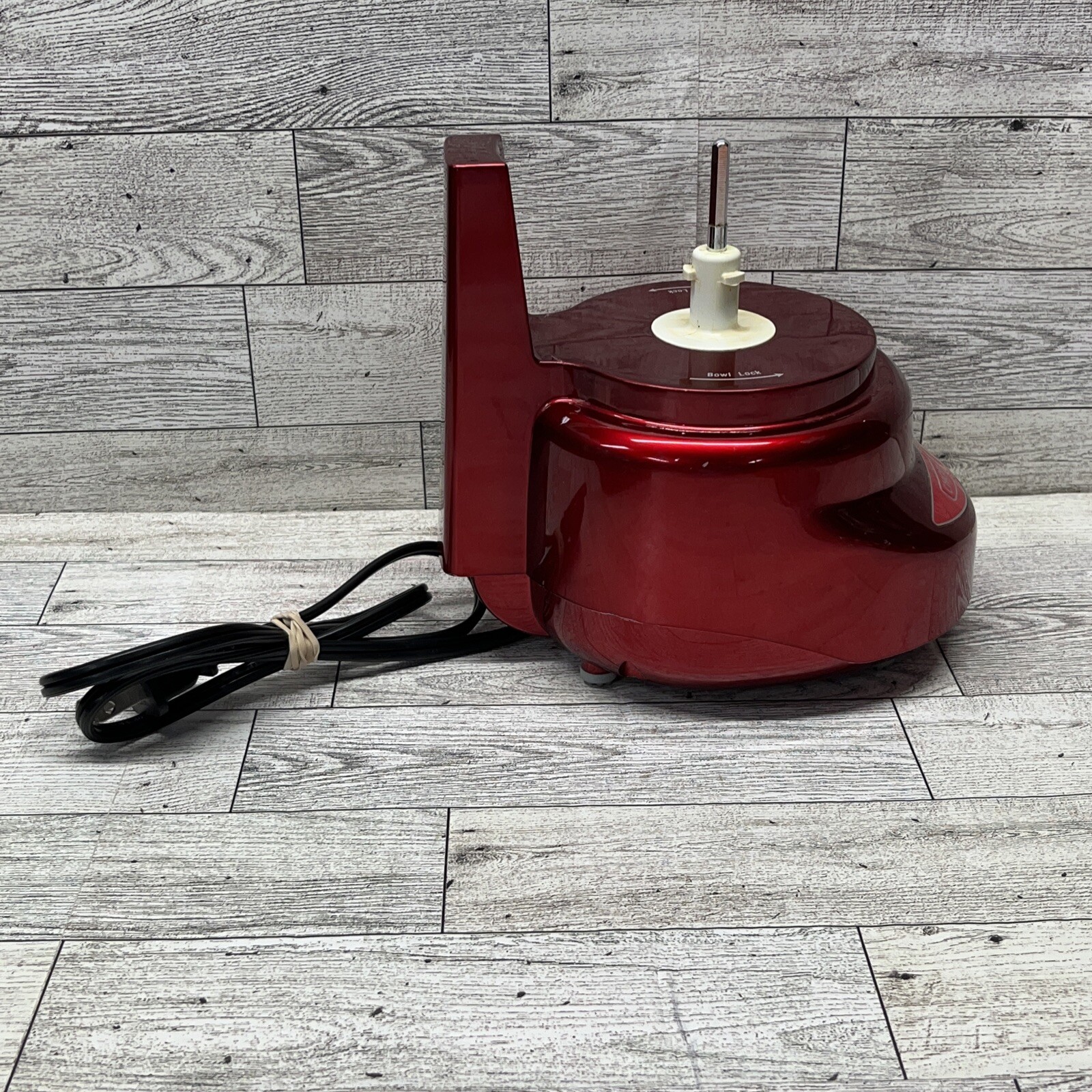 Cuisinart Mini-Prep Plus Replacement Part Metallic Red Base Motor