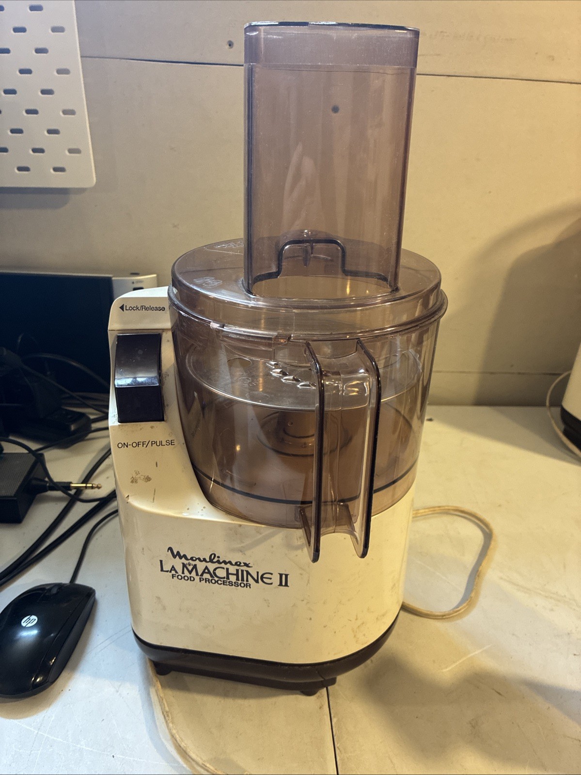 Moulinex La Machine II Food Processor Working Tested Read Description
