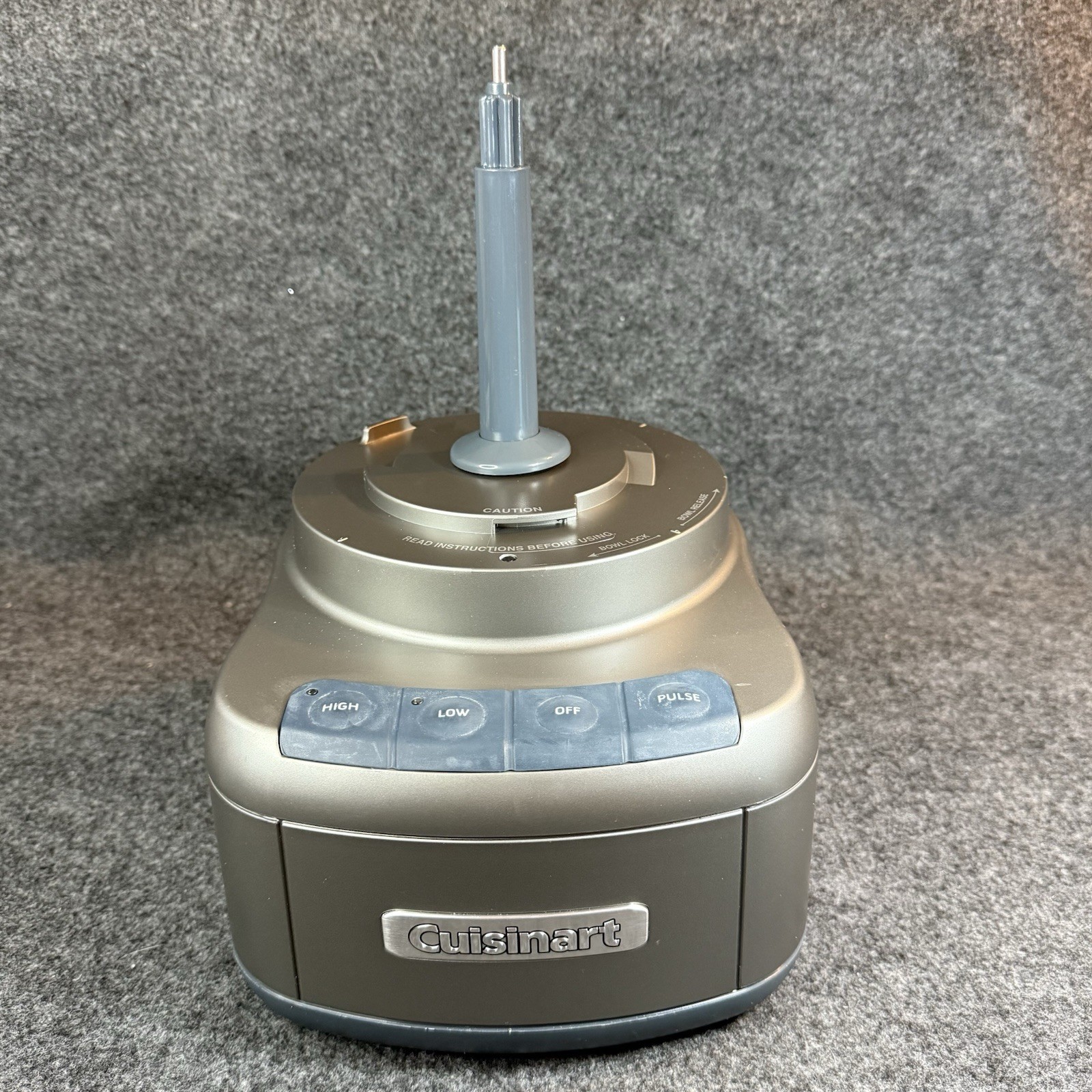 Cuisinart Food Processor FP-8 FP-8GM FP-8SV Motor Base Genuine OEM Part Gray