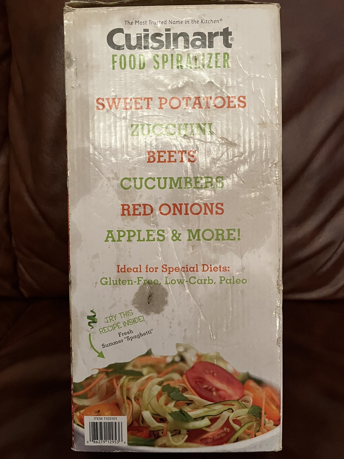 Cuisinart Food Spiralizer (New in Box) 4 Cup Bowl w/Lid, Dishwasher Safe