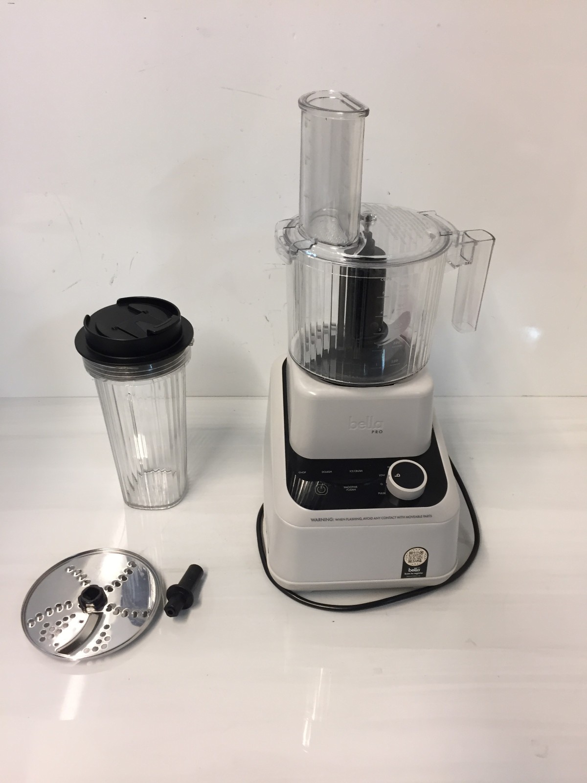 Bella Pro FD-8003 Masterblend Prep System 1200W Food Processor (No 70oz Pictcher