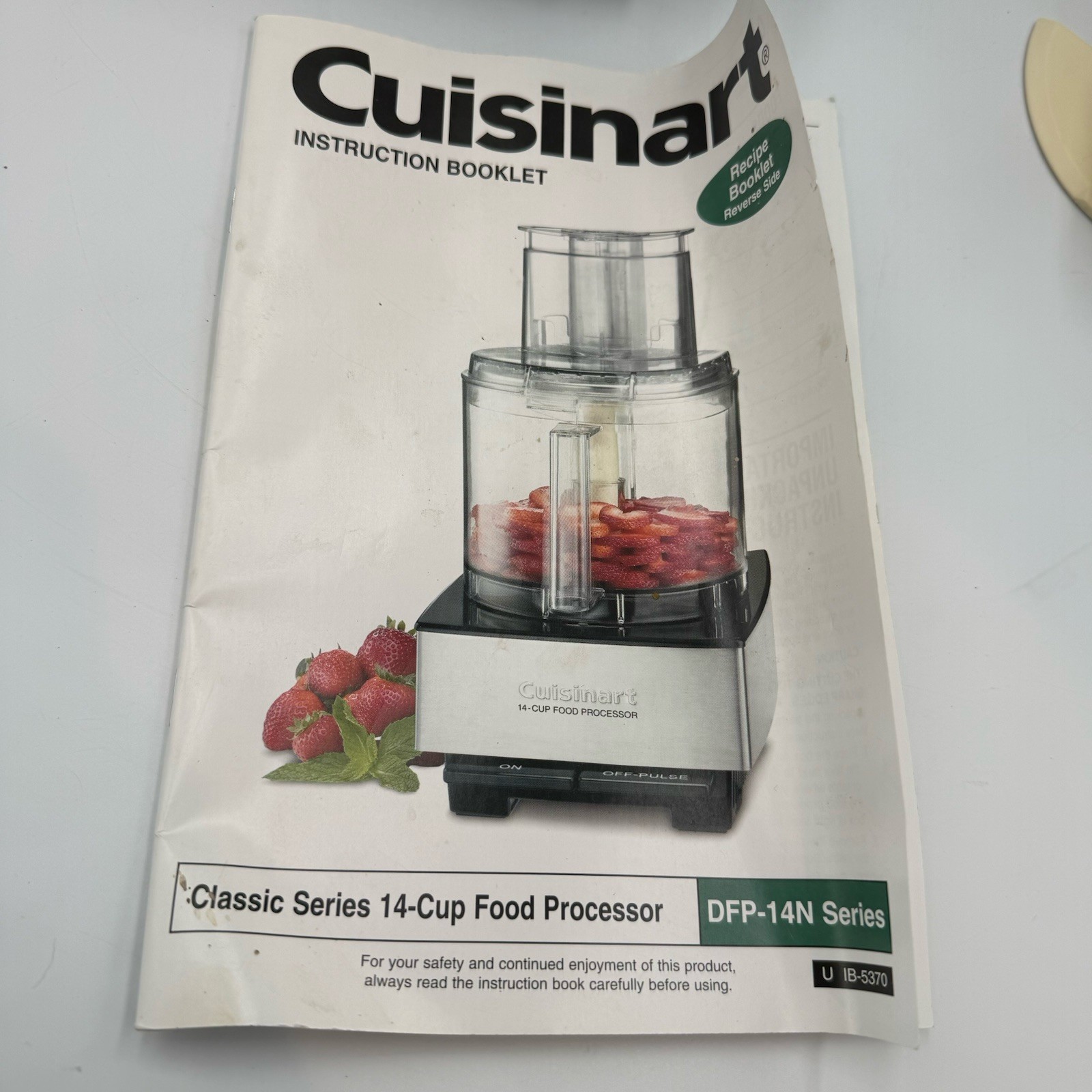 Cuisinart Custom 14 Cup Food Processor DFP-14N Black Chrome EXCELLENT Condition