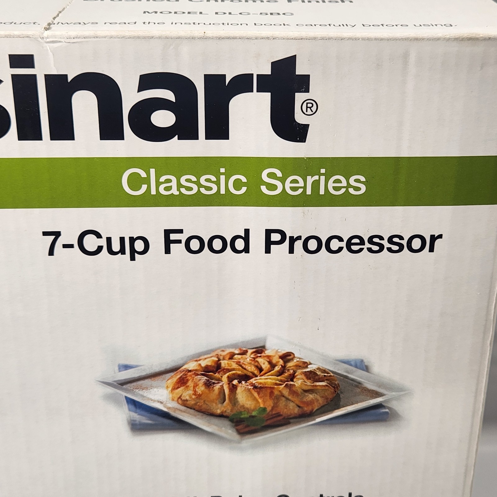 Cuisinart 7 Cup Food Processor Model DLC-5BC Brushed Chrome Brand New In Box
