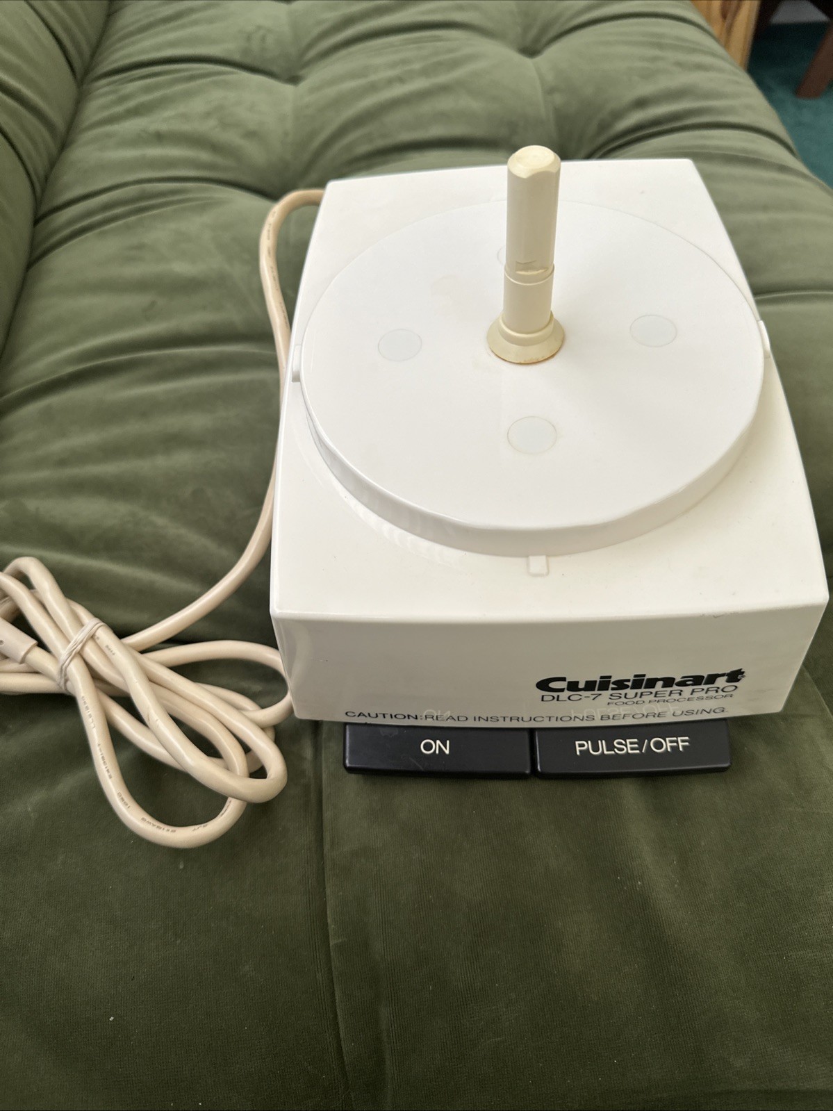 Cuisinart DLC-7 Super Pro Food Processor Replacement Motor Base Only Tested