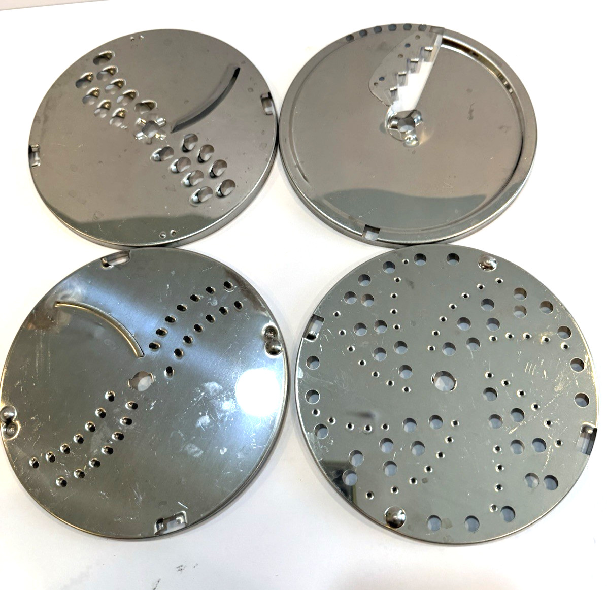 Braun OEM Disc Blades Set of 4 Blades ONLY Replacement Parts Multipractic 4259