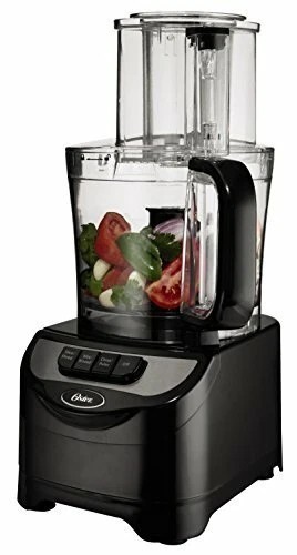 NEW Oster FPSTFP1355 10-Cup Food Processor, 500-watt, Black Multiple Accessories
