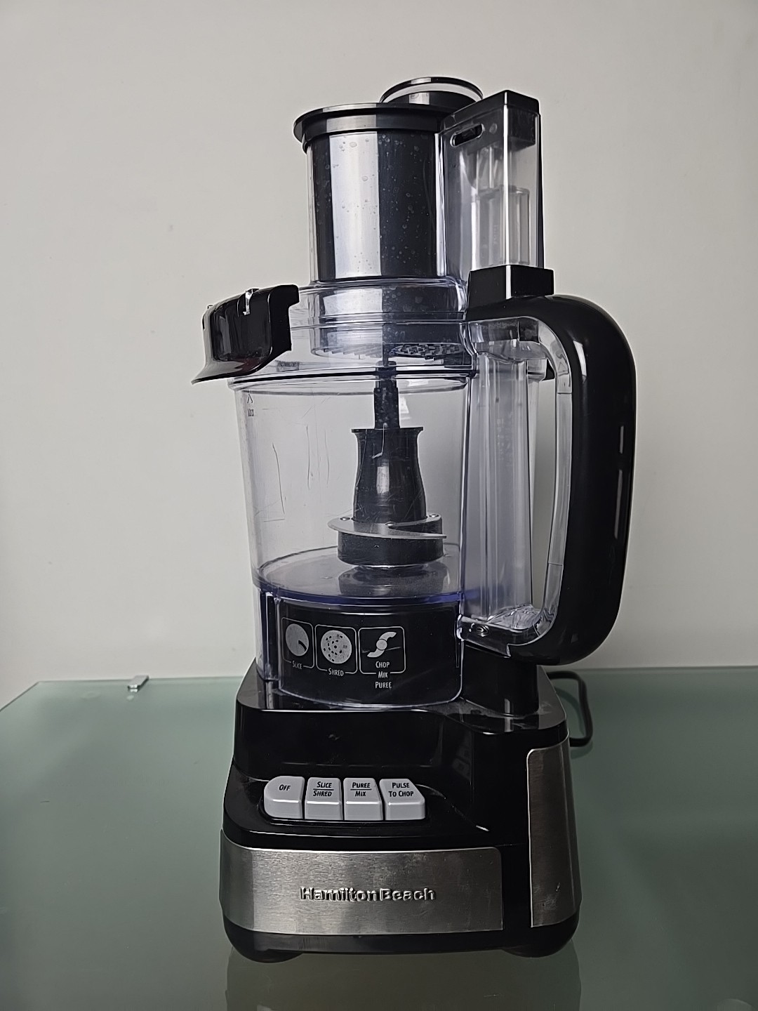 Hamilton Beach Stack & Snap 70725A 12 cup Full-Size Food Processor 3 Speed WORKS