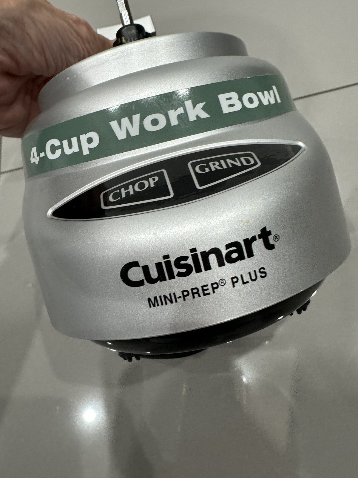 Cuisinart DLC-2A 3 Cup Mini Prep Plus Food Processor – BASE MOTOR ONLY – Tested