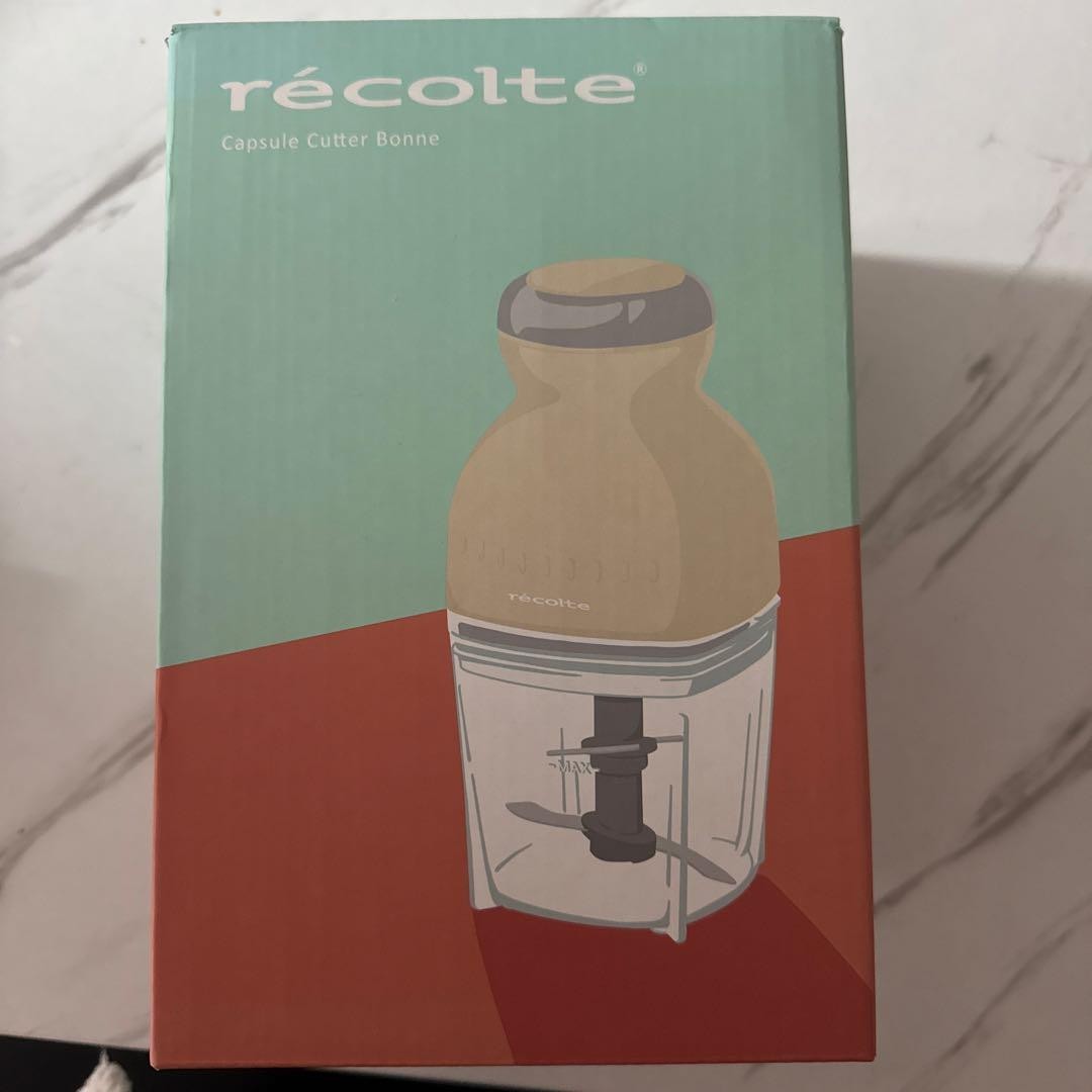 Recolte Cordless Capsule Cutter Bonne RCP-7 Cream White 8 roles in 1 machine NEW