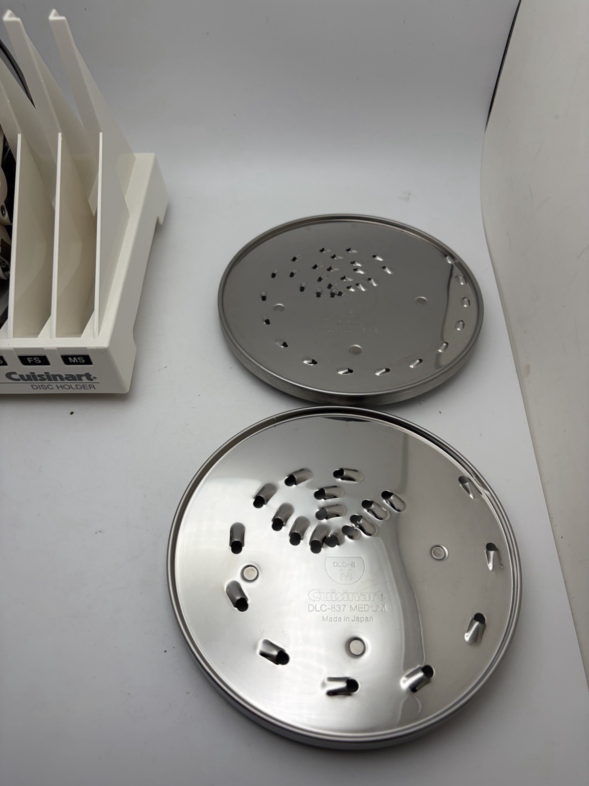 Cuisinart DLC 7 8 10 Food Processor Disc Blade Set of 7 Blades New Japan