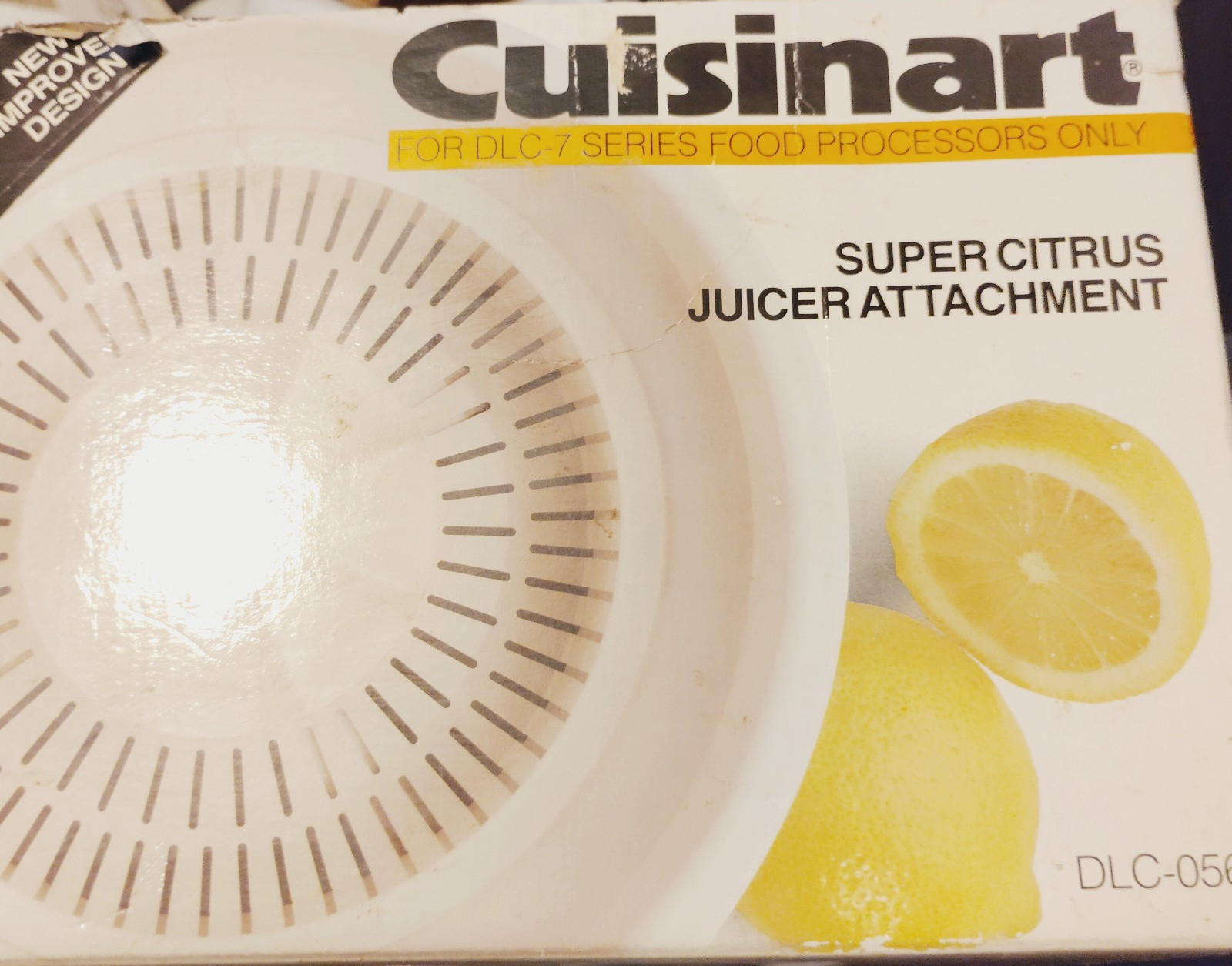NEW UNUSED Cuisinart DLC-056 Super Citrus Juicer Attachment DLC-7 Series