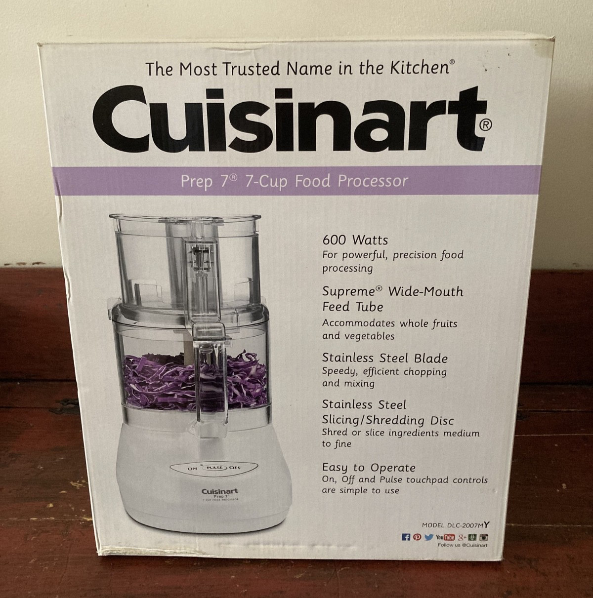 Cuisinart 7 Cups Food Processor New in Box