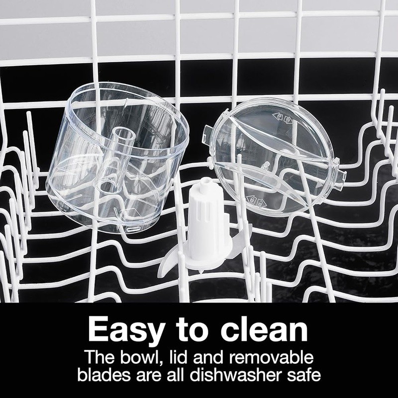 Mini Food Chopper Vegetable Processor Efficient Puree Chop Easy Clean Kitchen US
