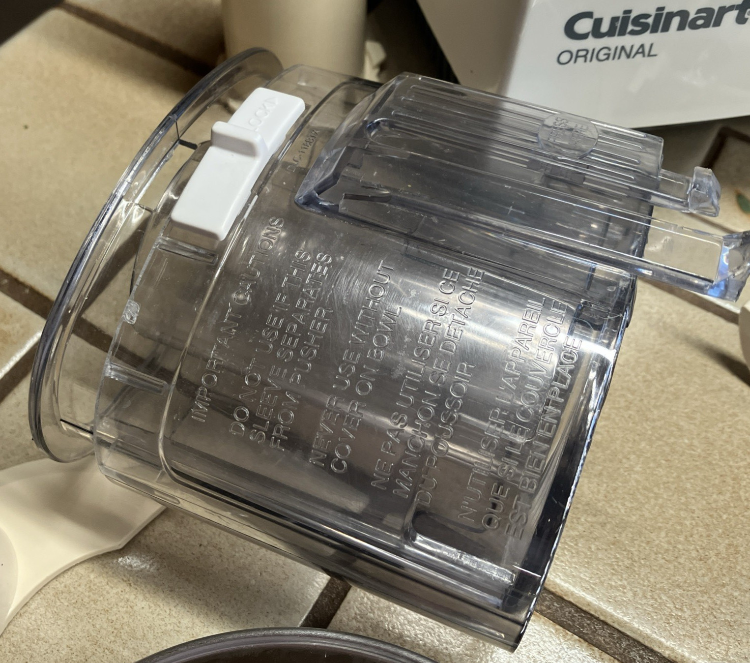 CUISINART ORIGINAL FOOD PROCESSOR DLC-10C TX REPLACEMENT PART – YOU CHOOSE ITEM