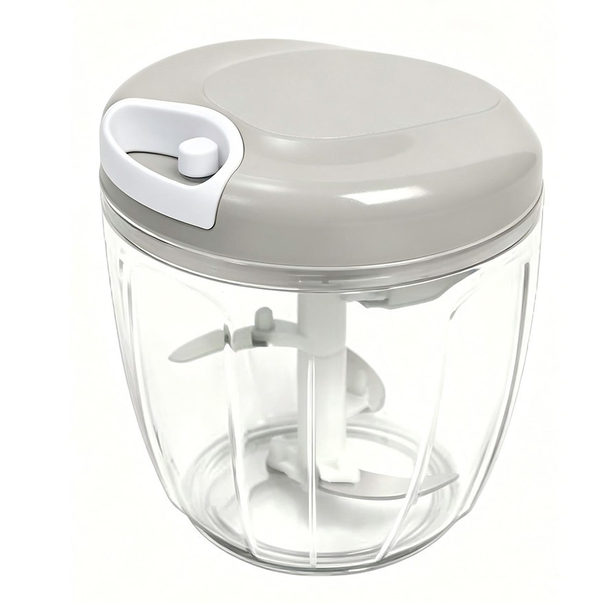 900ML Hand Chopper Manual Rope Food Processor Silcer Shredder Salad Maker Garlic
