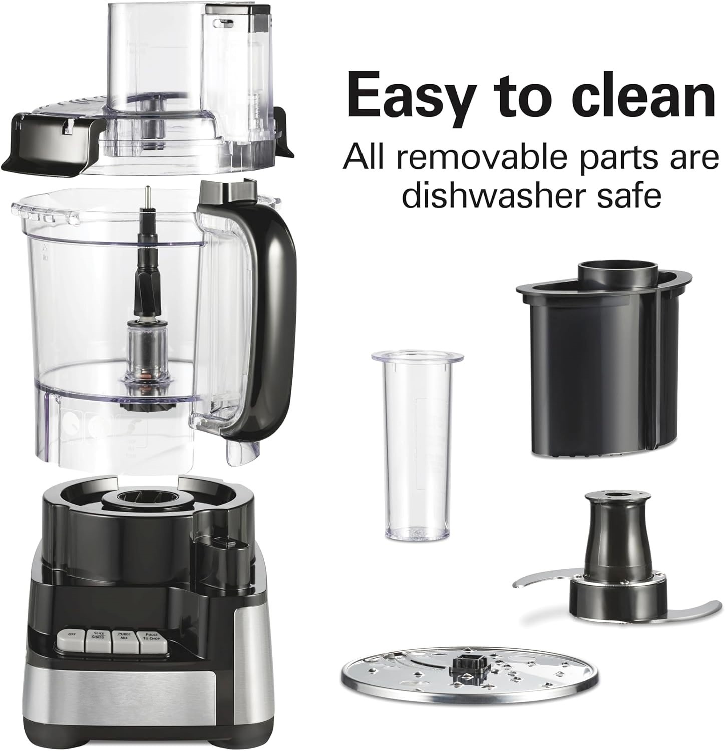 Procesador de alimentos y picadora, libre de BPA, recipiente de 12 tazas, NEW US