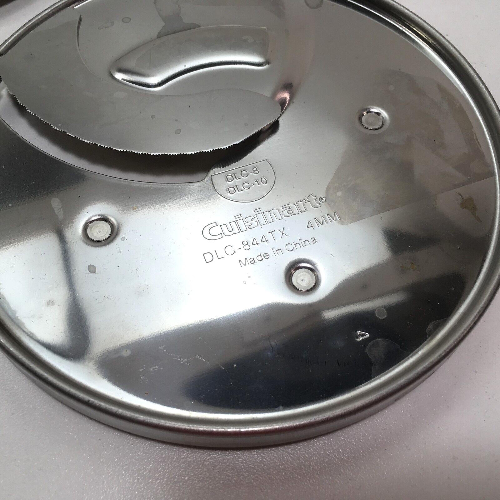 Set of 2 Cuisinart DLC-5 DLC-7 DLC-3011 Shredding Slicing Discs DLC-837 DLC-844