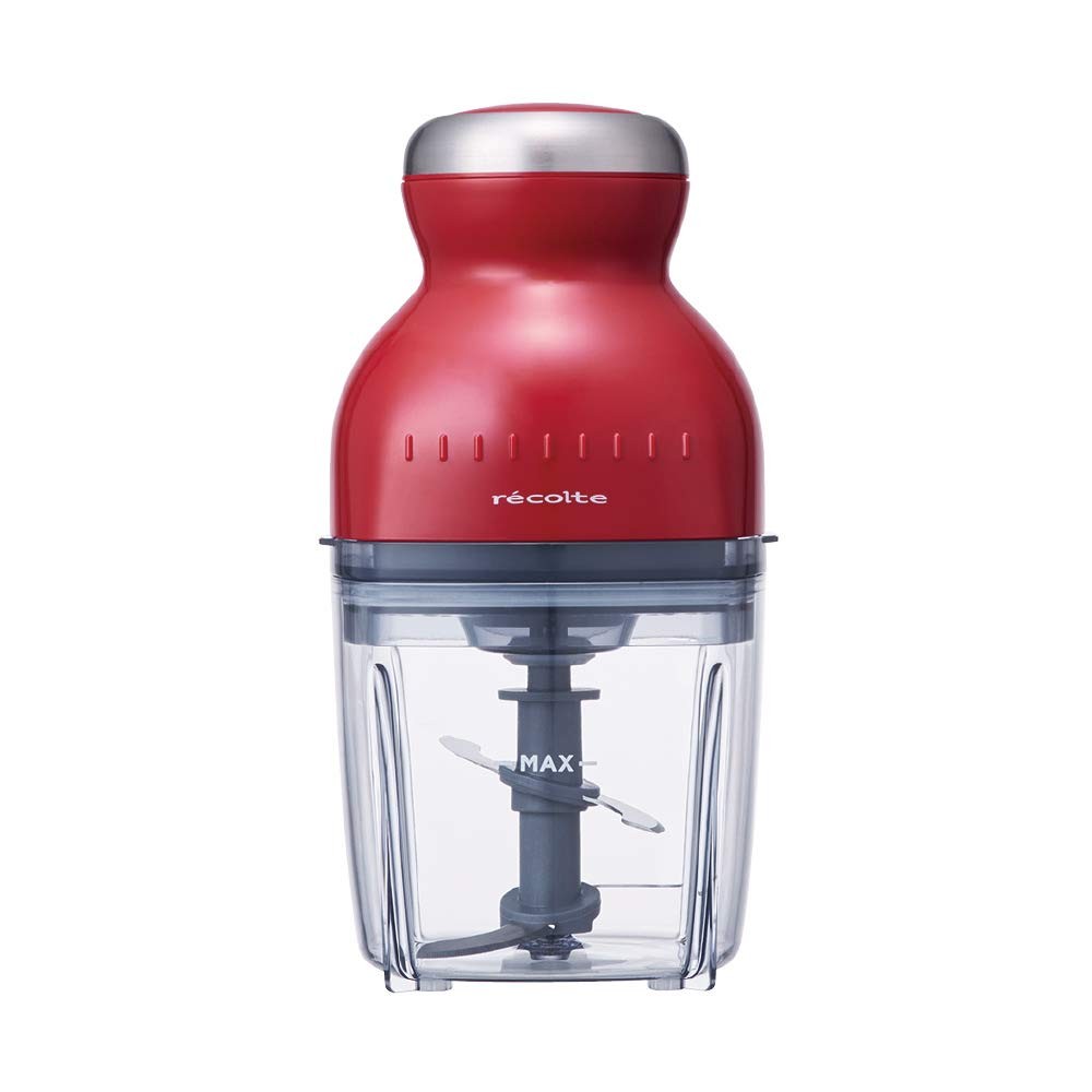 Recolte Capsule Cutter Bonne RCP-3 Carmine Red 100V Food Processor Compact