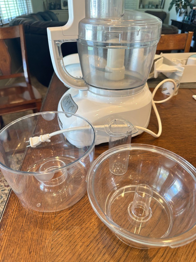 KitchenAid Food Processor 12-Cup KFPW760WH0 w/ Attachments