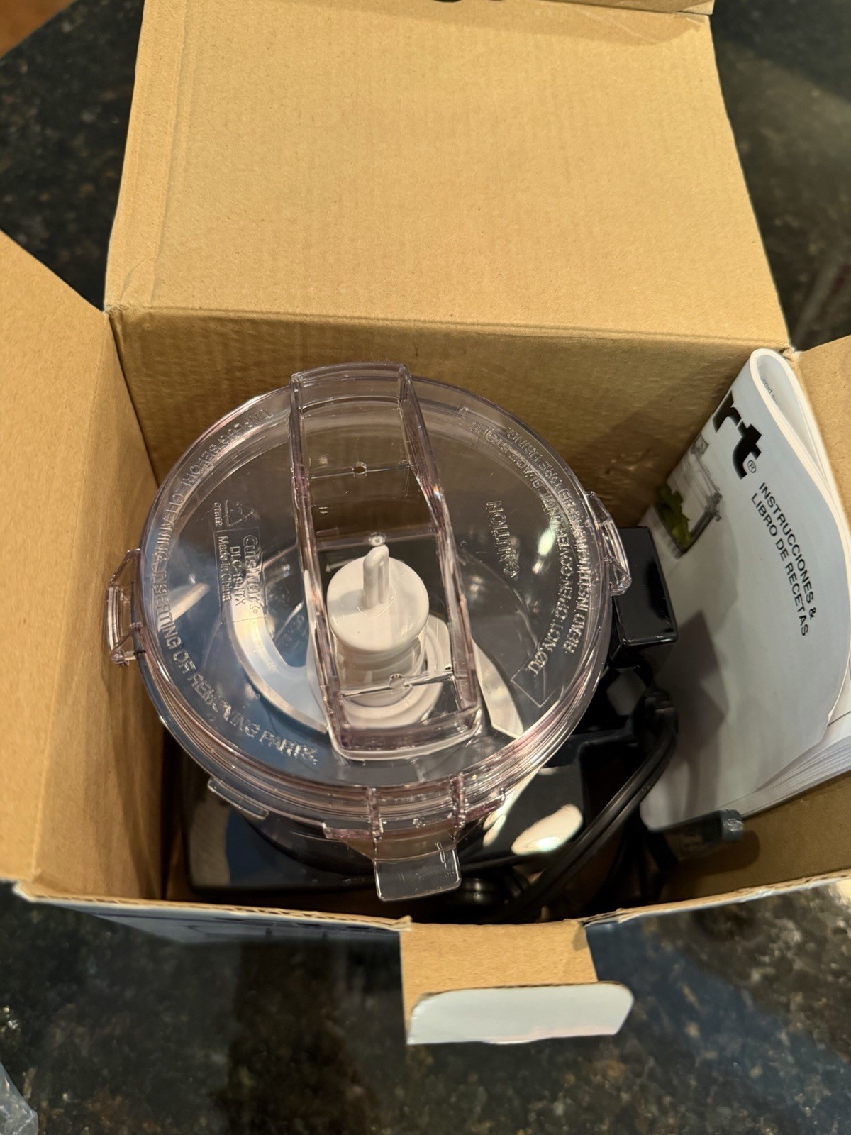 New Cuisinart Mini Prep 21oz Food Processor Model DLC-1SS New In Box Fast Ship