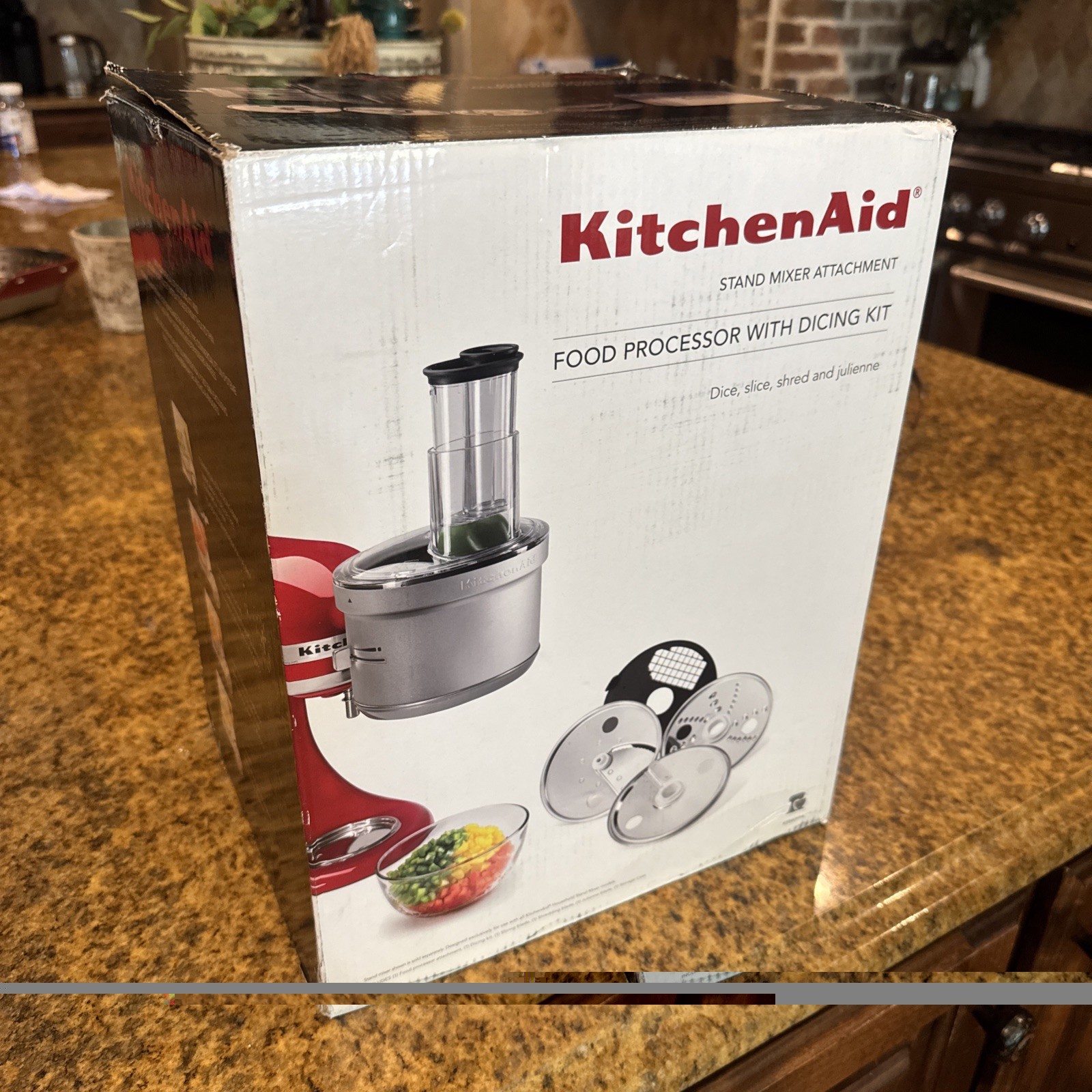 Kitchenaid Food Processor Attachment for Stand Mixer KSM2FPA