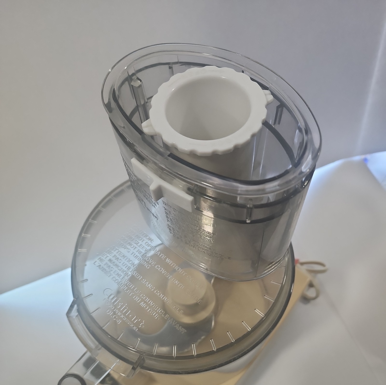 Cuisinart Pro Custom 11 Food Processor DLC-8S TX Type 28 Bowl Lid Blade TESTED