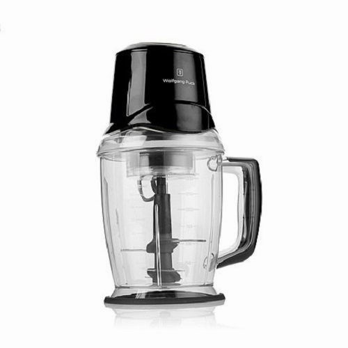 Wolfgang Puck BQBC0010 Food Chopper Electric Processor Black 400W 6 Cups 48 Oz