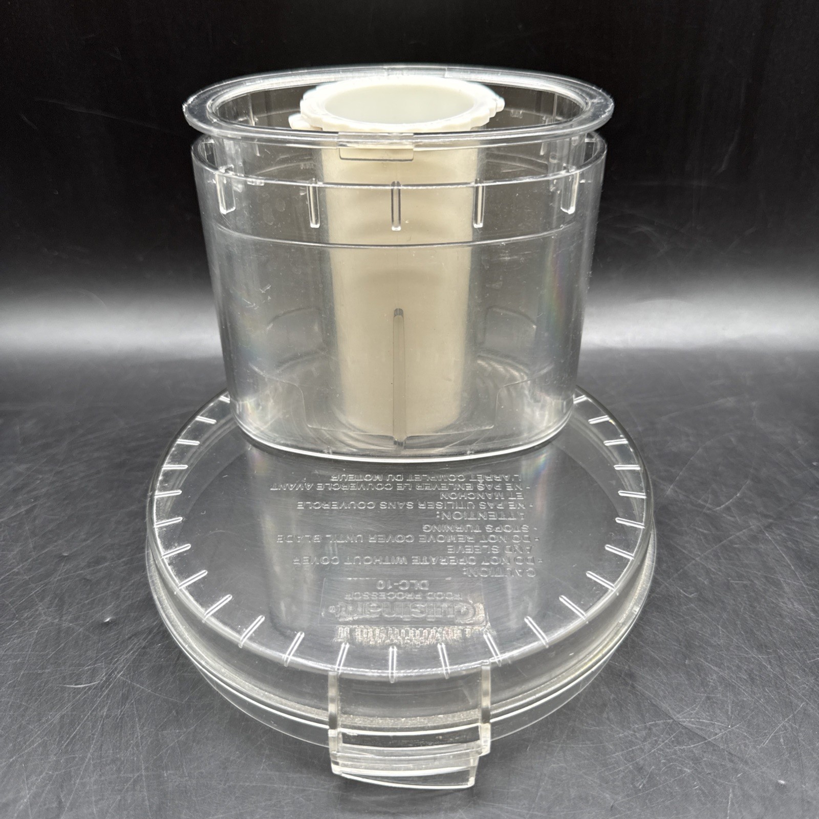 Cuisinart DLC-10 Food Processor Lid Chute Part DLC-117BGTX DLC-118BGTX